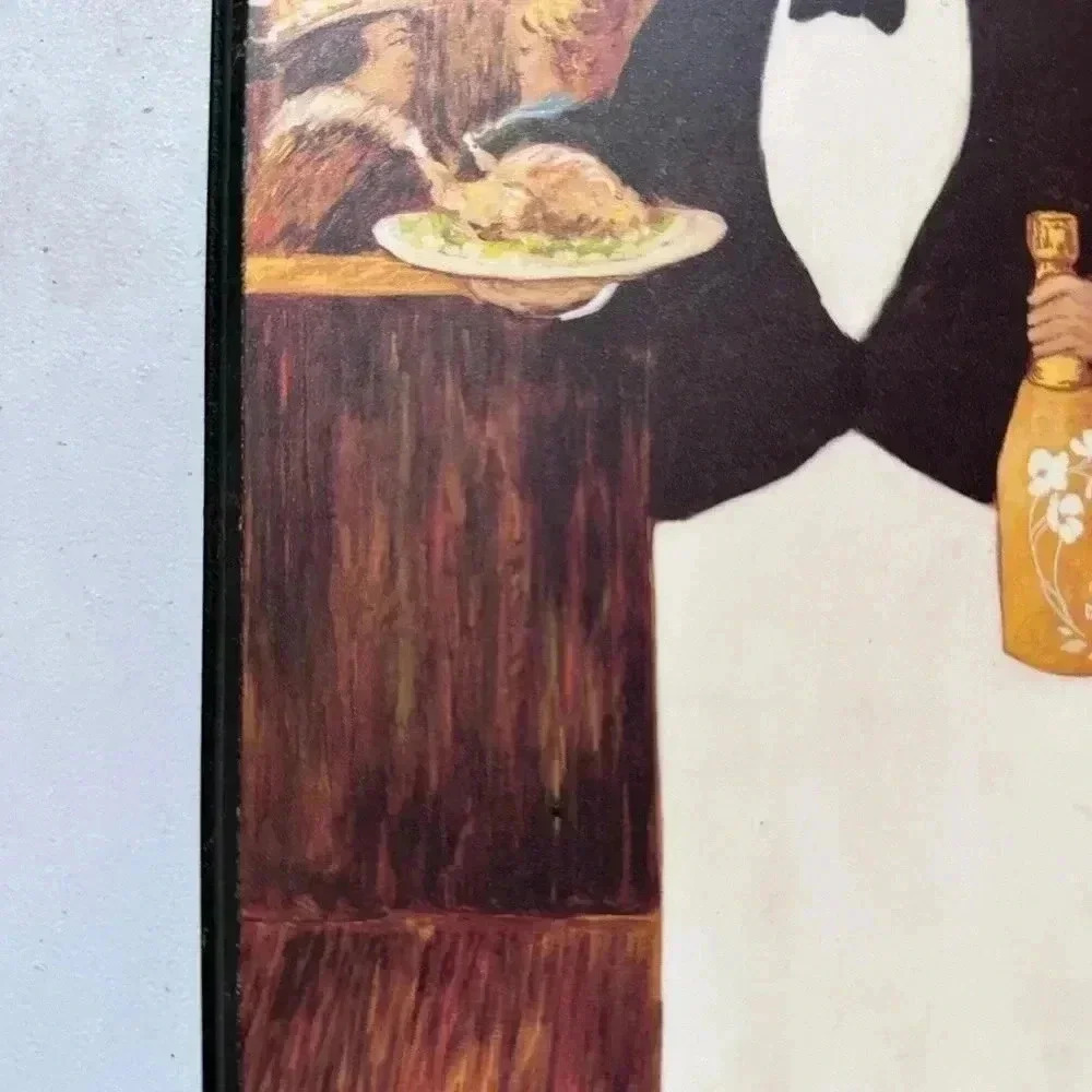 Unique Decorative Wall Hanging Waiter Resturant Kitchen - Picture 2 of 6